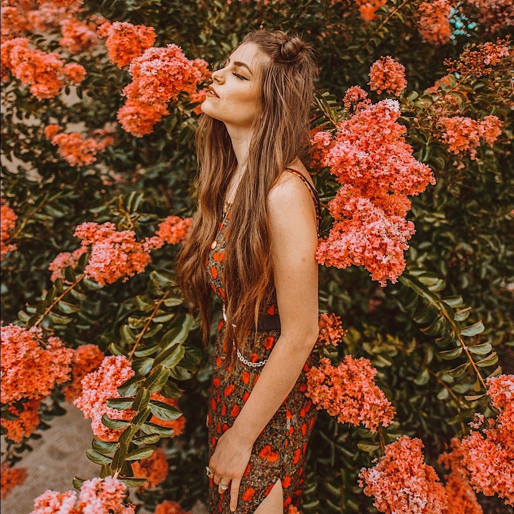 Honey punch floral dress